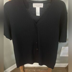 Jones Wear Sport dark blue short sleeve sweater